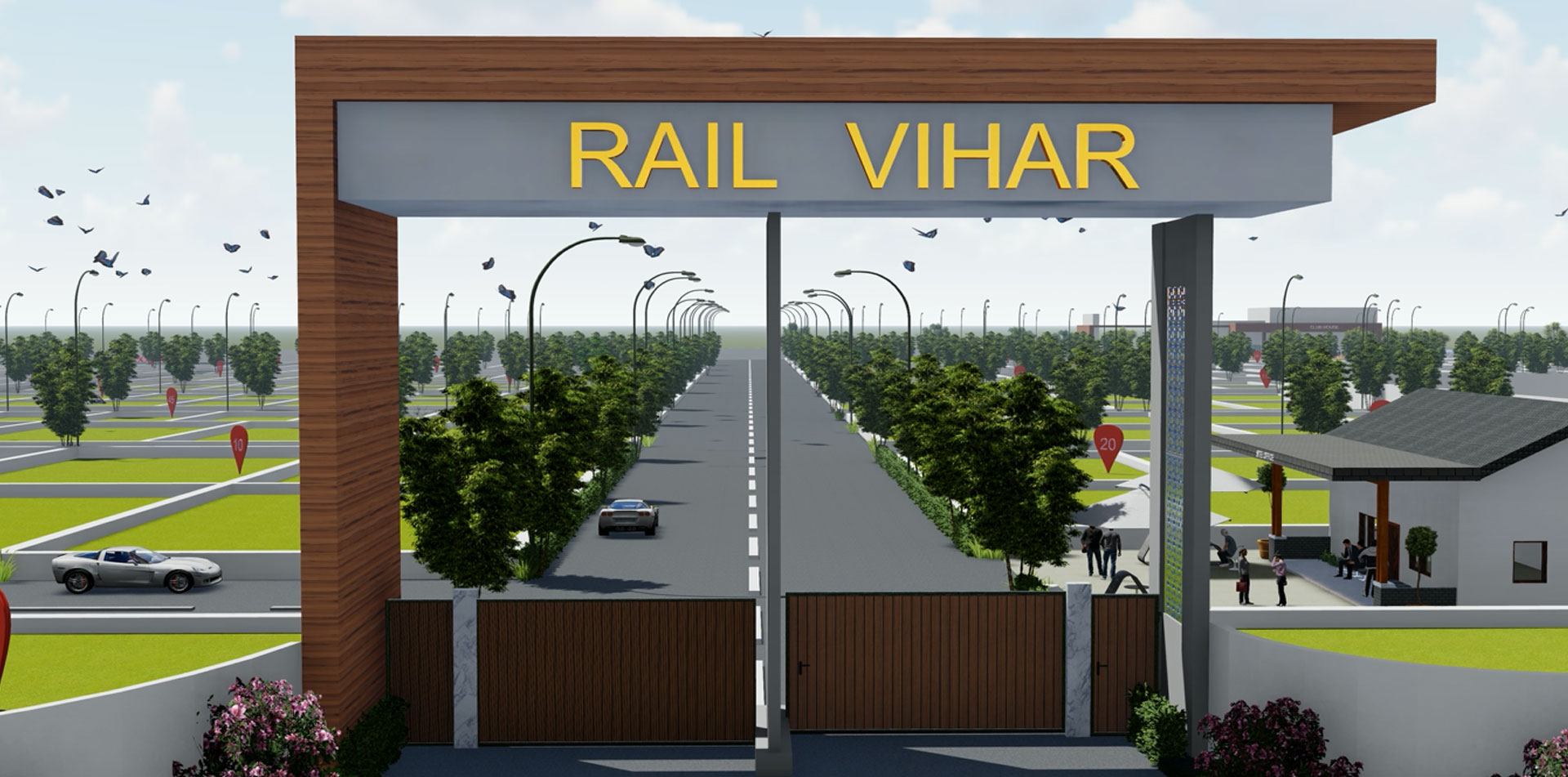 Gated community plots near Devanahalli from vjproperties.in